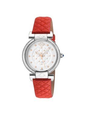 NWT Gv2 By Gevril Berletta Quartz Diamond White Dial Ladies Watch